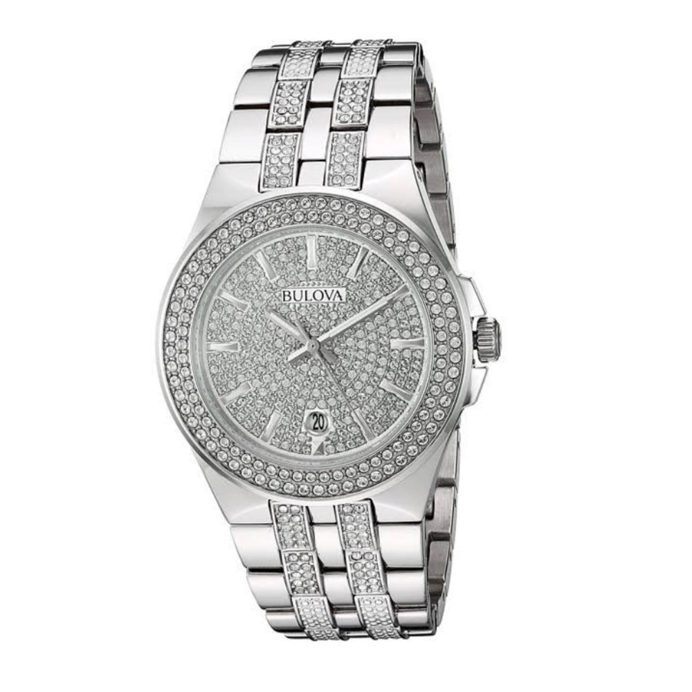 Gorgeous bulova rhinestone watch